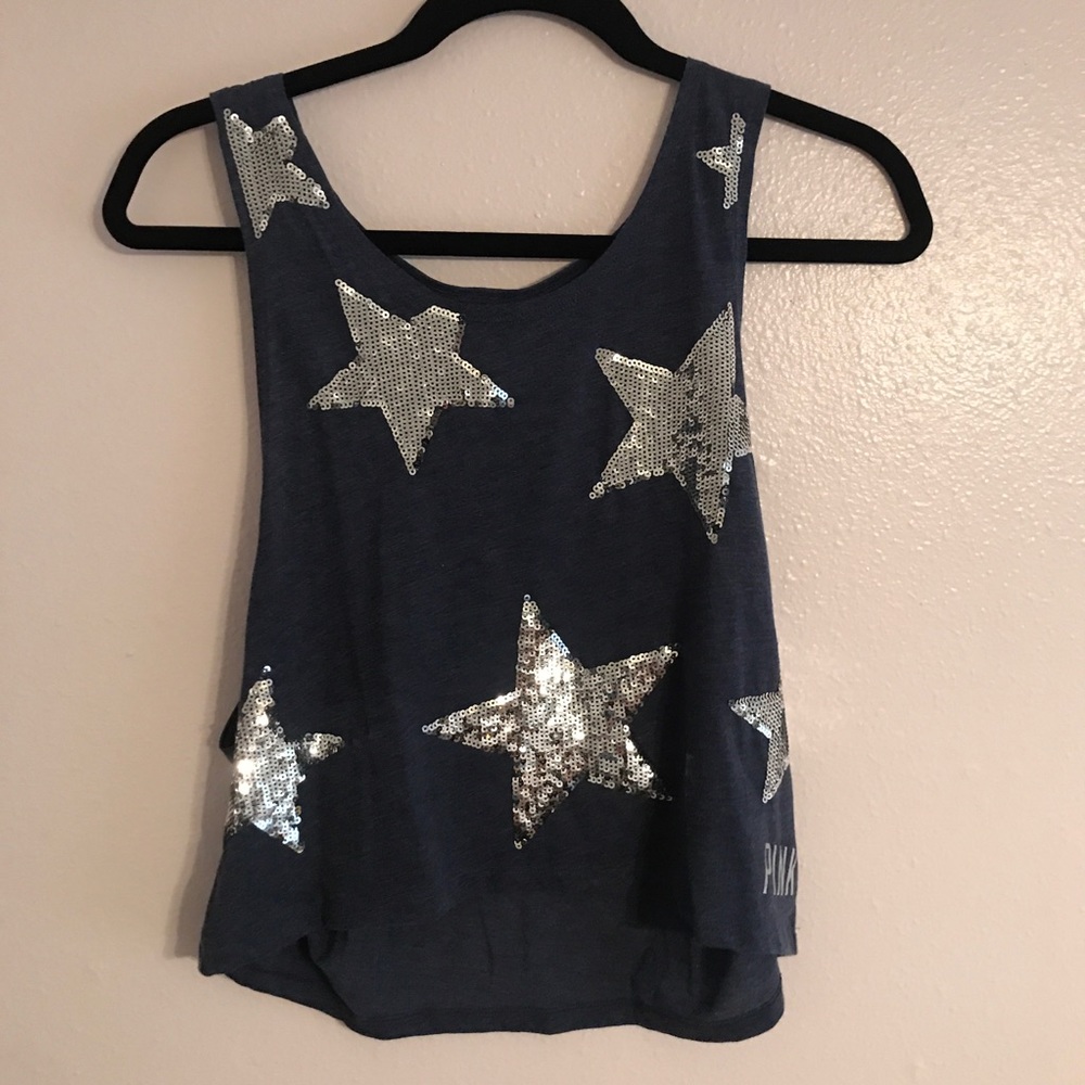 Navy tank top